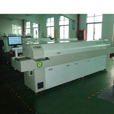 China Machine Repair Shop Hot Air SMT Reflow Oven 8 Zones Reflow Oven Profiler For PCB Rack Machine for sale