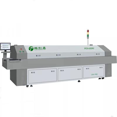 China Professional Lead Free Air Convection Hot Air Convection SMT Reflow Machine PC Control Soldering Machines Repair Shops for sale