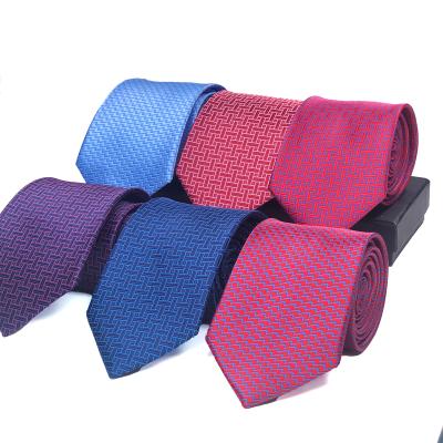 China Latest Design Wholesale Fashion Tie Mens Polyester Custom Tie for sale