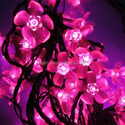 China Indoor Cherry Blossoms Led String Light Christmas Light Up Outdoor for sale