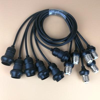 China 40CM 75CM 100CM Home LAMP SOCKET DROP ES27 FOR FESTON CABLE for sale