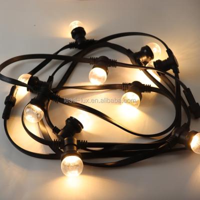 China 20Bulbs 20m Festoon String Light Indoor G45 Kit for Wedding Party Christmas Garden for sale