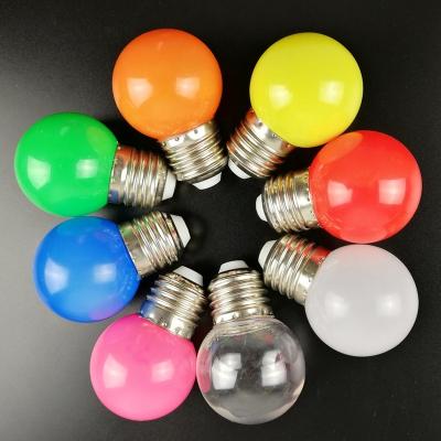 China Durable 220V 24V LANDSCAPE PC Globe Bulb G45 2W Party Wedding Garland Light Bulbs for sale