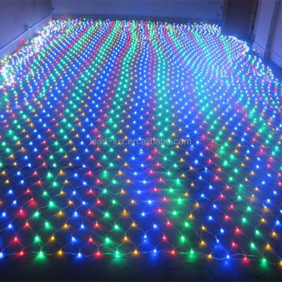 China Indoor Durable Indoor Ceiling Fishing Net Light 2*2m Decorative Lighting Fixture for sale