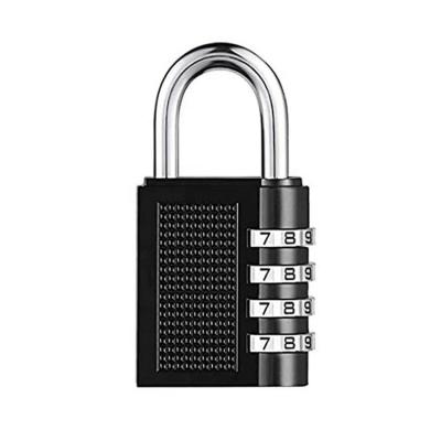 China Colorful Combination Lock, 4 Digit Combination Padlock for Sports Locker, Fence, Toolbox, Case, School Gym Storage Latch Cabinet for sale