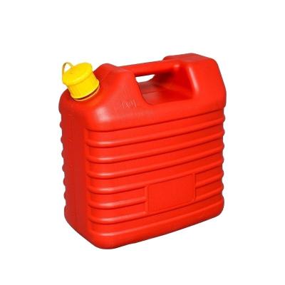 China Gasoline Fuel Motorcycle Plastic 15 Liter HDPE For Oil Mold Red Gasoline Tank Car Spare Part Cans Jerry Can for sale