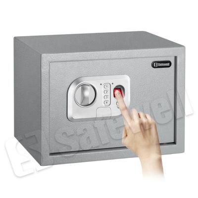 China Safewell Steel Fingerprint Safe Security Box Electronic Fingerprint Safes For Home for sale