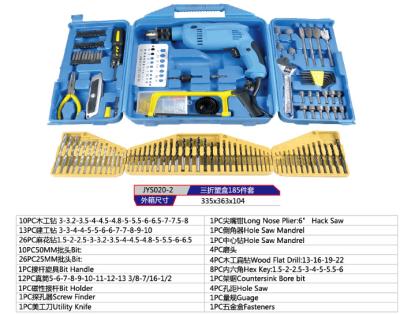 China JYS020-3 Set IMPACT DRILL SET AVAILABLE TOOL KIT for sale