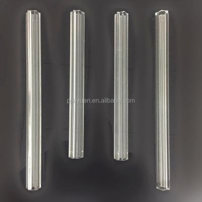 China Wholesale decorative hotel crystal glass rod parts for chandeliers lighting for sale