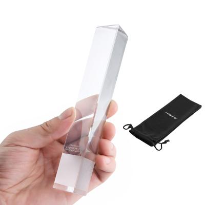 China K9 crystal glass optical crystal glass equilateral triangular prism for sale for sale