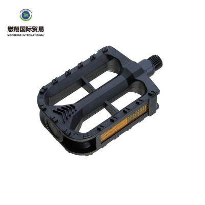 China Fashionable Black Plastic Bike Pedals Of Electric Bicycle Spare Parts for sale