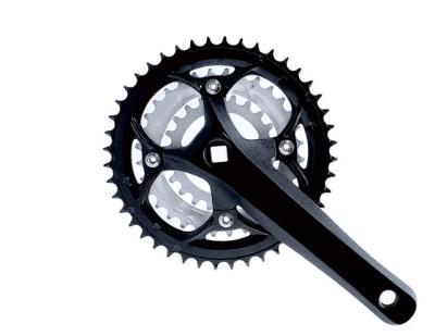 China Mountain bikes bicycle crank and crank chainwhForged length Alloy-6061-T6 42/32/24T bicycle sprocket steel parts for mountain bicycle for sale