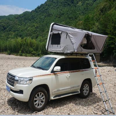 China Camouflage/Field Game 4X4 Off Road Ground Bed Roof Camping Trailer Hard Shell Roof Top Tents for sale