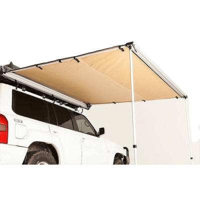 China Roll Out Extension Roof Top Car Side Retractable Camping Tent With Different Height for sale