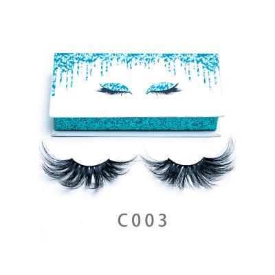 China fans Pre-made new listing 100% Mink False Eye Lashes Lightweight Reusable Waterproof Handmade for sale