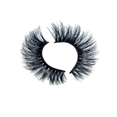 China Soft and high standard premium private label pure mink paired eyelashes for sale