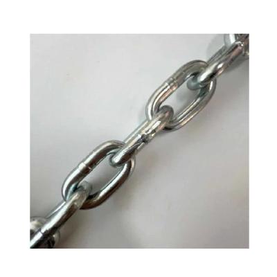 China Guardrails Uk Standard/normal Welding G30 Low Carbon Steel Galvanized Chain Ordinary Mild Steel Long Link Chain for sale