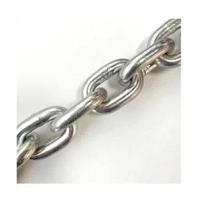 China Lifting crane/Anchor chain Electro-galvanized Chain G80 High-quality Alloy Steel Lifting Chain For Lifting Crane for sale