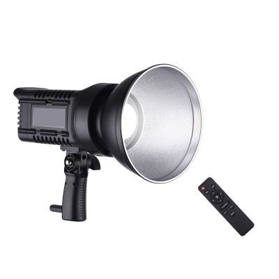 China ABS+metal 150w COB light indoor outdoor shooting filming video LED photography lighting kit studio with Bowens mount battery compartment for sale