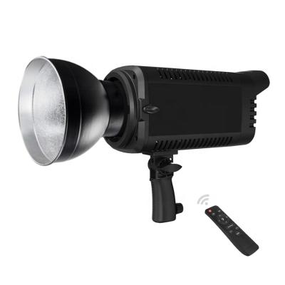 China Adjustable Color Tempurate 300W Bi Color YouTube Photography Studio Lighting Continuous Photo Bowens Mount LED COB Video Light for sale