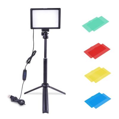 China PORTABLE Video Conference Lighting Kit Photo Studio LED Photographic Panel Light for sale