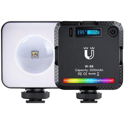 China Magnetic Visual Mini Full Color RGB Photography Sunset Atmosphere Light for Tiktok YouTube Vlog livestream for sale