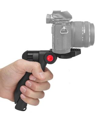 China Mini Portable Small Tabletop Mini Vlog Camera Smartphone Pistol Grip Tripod for sale