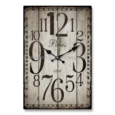 China For Wall Decoration Paris Vintage 1886 Wall Clock In Fancy Design For Wall Decoration for sale