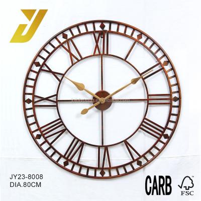 China JY23-8015 For Outdoor Wall Decoration Large Metal Clock 80*7*80cm for sale