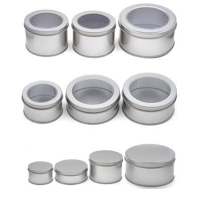 China COOKIE Ready To Ship & Custom Printing Round Metal Tin Box Tin Can for sale