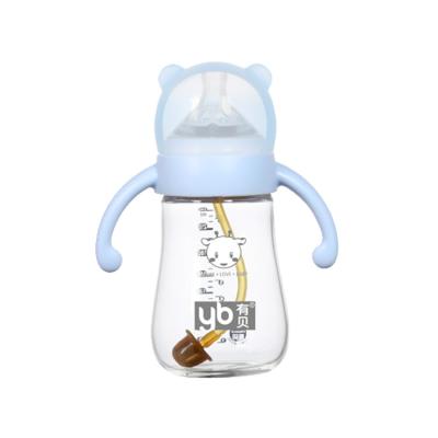 China Factory Direct Sales BPA Free Babies Feeding Bottles Set Baby Feeder Glass Bottle for sale