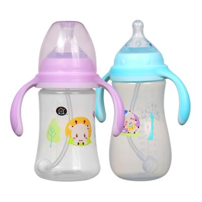 China 2021 BPA Free New Arrival PP Safety Baby Milk Bottle Feeding Warmer Bottles for sale