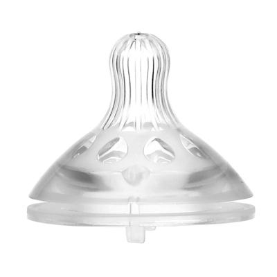 China BPA Free Soft Silicone Wide Neck Baby Bottle Nipple for sale