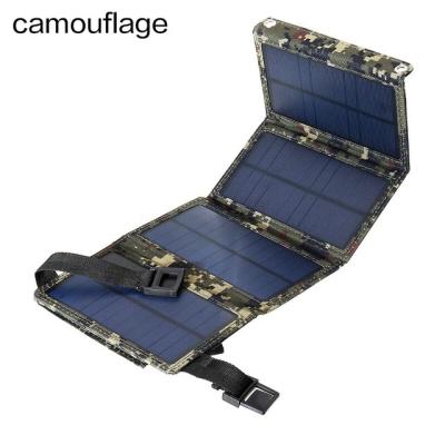 China Foldable Outdoor Solar Power Charger 10W Solar Free Sample PET Charger with Sun Power Solar Panels for iPhone iPad for sale