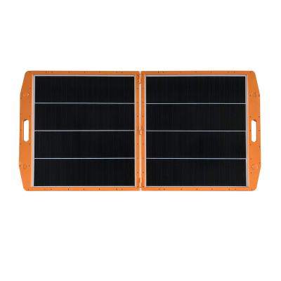 China High Efficiency 12V 150W Glass Clapboard Solar Panel Mono Glass Folding Solar Panel With Internal Solar Controller for sale