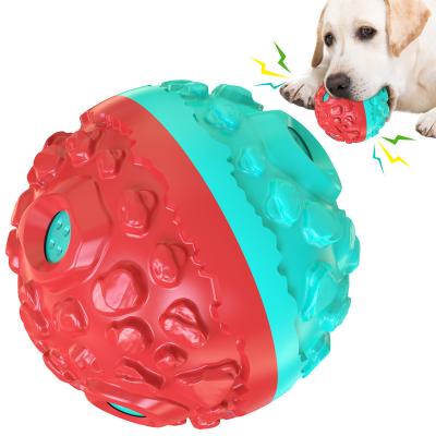 China New Manufacturers Viable Wholesale Popular Dog Products Dog Vocal Toy Molar Ball for sale