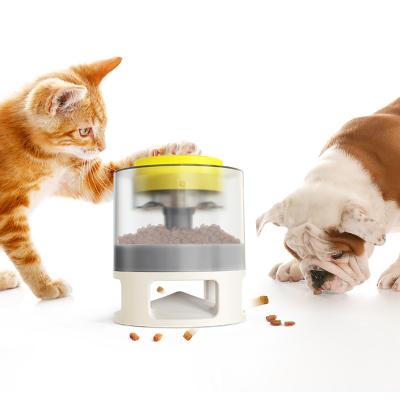 China Cat Treat Dispenser Dog Cat Treat Dispenser Puzzle Memory Slow Training Activity Wholesale Slow Feeder OEM Dogs OEM Food Leak Interactive Toy for sale