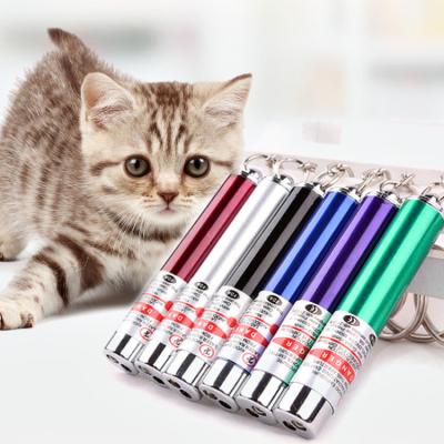 China Viable Manufacturers Wholesale Infrared Laser Light New Pet Cat Toys Funny Cat Laser Light Small And Portable for sale