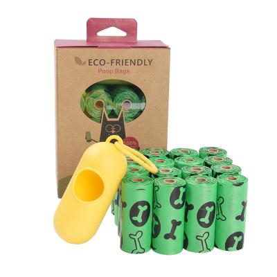 China Sustainable Collection Bag Cat Waste Sack Compostable Pet Poop Bags For Feces for sale