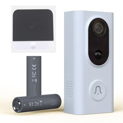 China REHENT Smart Home Security Relentless Doorbell with Full HD Battery 1080P Cloud Storage IP55 Waterproof WIFI Doorbell Camera Kit RH-SCL16 Video Doorbell for sale