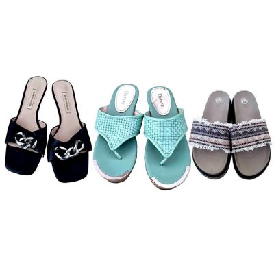 China Cheap Indoor Baboosh Used Ball Slippers Waterproof Slides Slippers Shoes Balls Used Shoes for sale