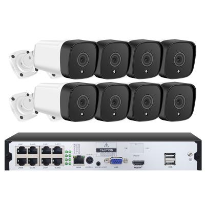 Κίνα VESAFE Outdoor 1080P Waterproof Surveillance Camera 8CH Home Security Night Vision HD NVR CCTV Camera Kit with 8pcs προς πώληση