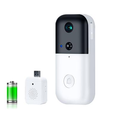 China Vesafe New Smart Connects Video Doorbell Camera Battery Visual Doorbell Camera for sale