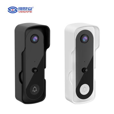 China Vesafe Newest WIFI Wireless Video Doorbell Camera Battery Powered Night Vision 2-Way Audio Doorbell Camera for sale