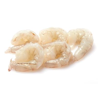 China Frozen FROZEN vannamei peeled undeveined white shrimp skin for sale