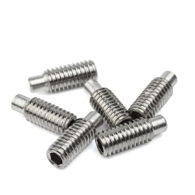 China Hex Socket SS316L A2 A4 Stainless Steel Hex Socket Set Screw With Dog Point DIN 915 for sale