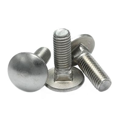 China Industry Factory Direct Square Neck Bolt Din603 M10 Stainless Steel Round Head Carriage Bolt for sale