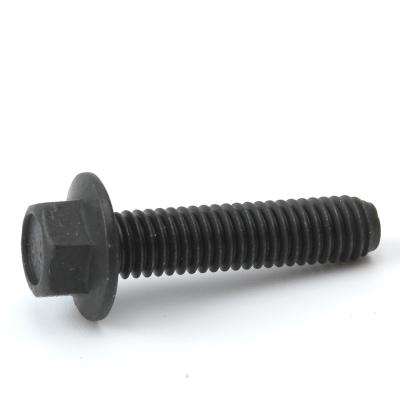 China Industry Factory Price GB5787 Grade 8.8 / 10.9 / 12.9 Hex Flange Bolts Full Carbon Steel Thread Bolt And Nut for sale