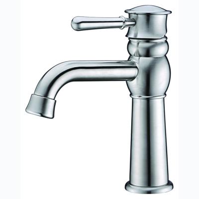 China Faucets Guangdong Factory Stainless Steel Bathroom Metered Mixer Tap for sale