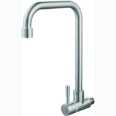 China Low Price Thermostatic Kitchen Faucet Wall Sink Water Faucet SUS 304 Stainless Steel for sale